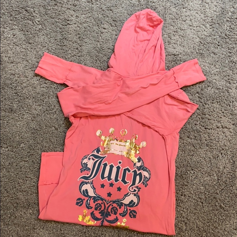 Juicy Couture Hooded Long sleeve T-shirt
